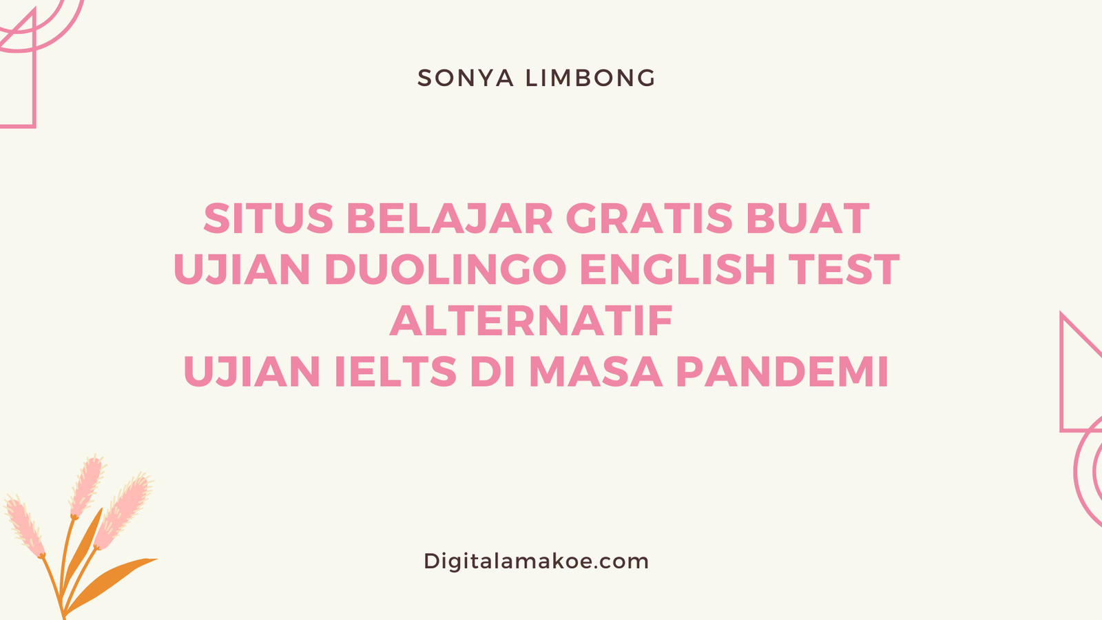 Duolingo English Test Indonesia